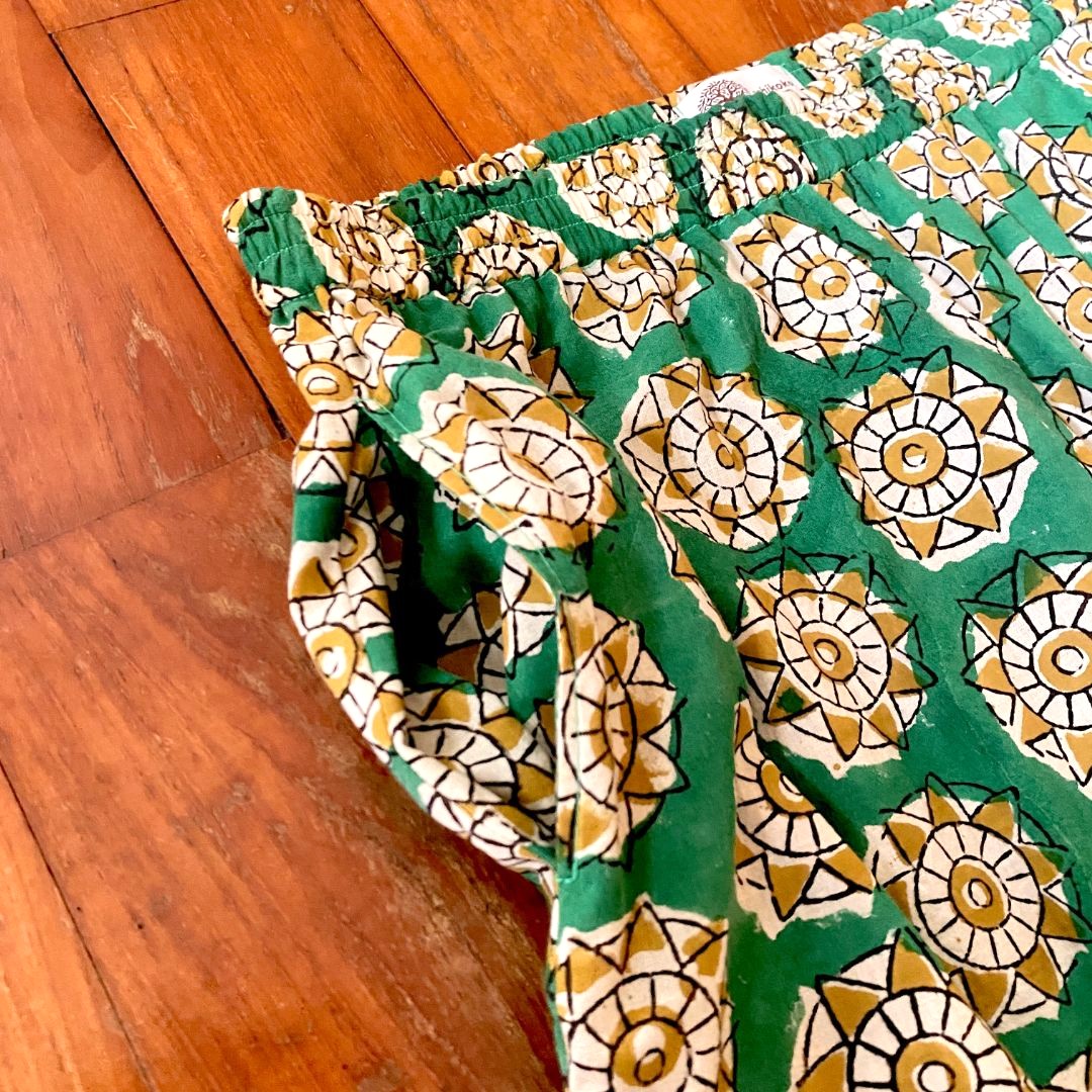 まいにちテーパード | インド綿ブロックプリントのやさしいパンツ No.1 - 画像 (3)