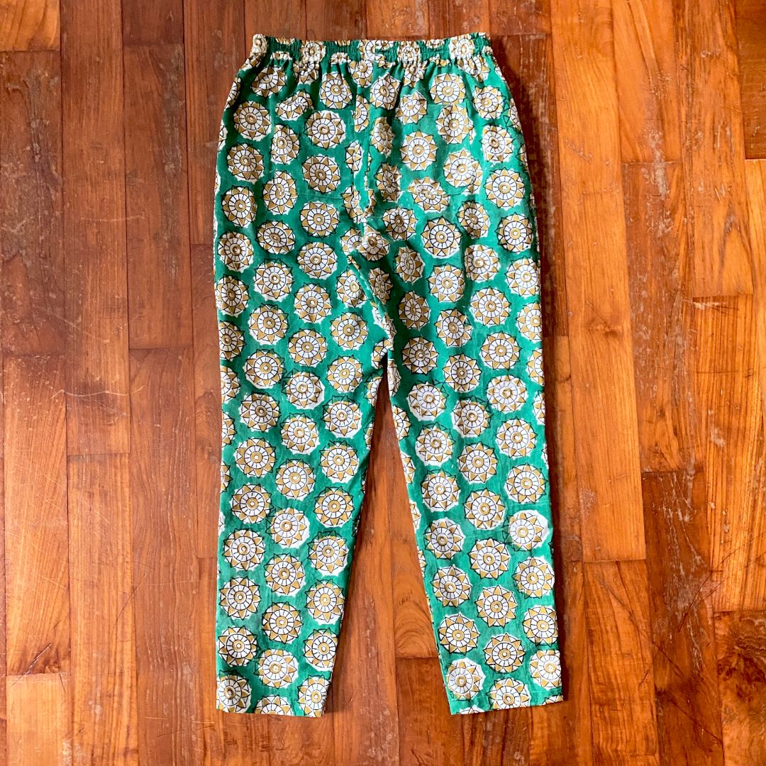 まいにちテーパード | インド綿ブロックプリントのやさしいパンツ No.1 - 画像 (6)