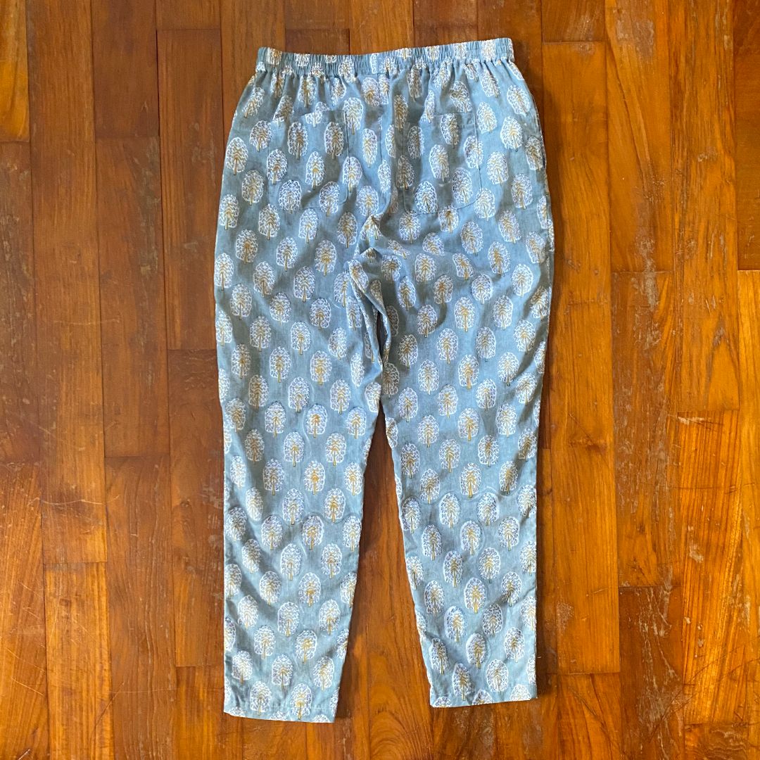 まいにちテーパード | インド綿ブロックプリントのやさしいパンツ No.3 - 画像 (6)