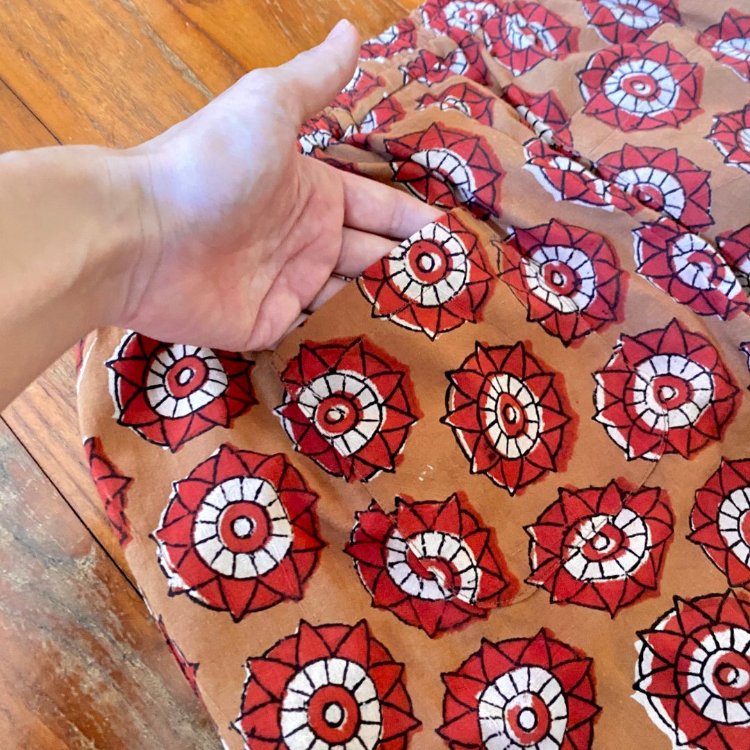 まいにちテーパード | インド綿ブロックプリントのやさしいパンツ No.4 - 画像 (5)