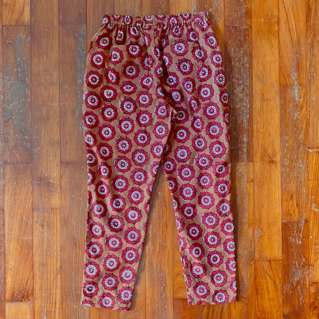 まいにちテーパード | インド綿ブロックプリントのやさしいパンツ No.4 - 画像 (6)