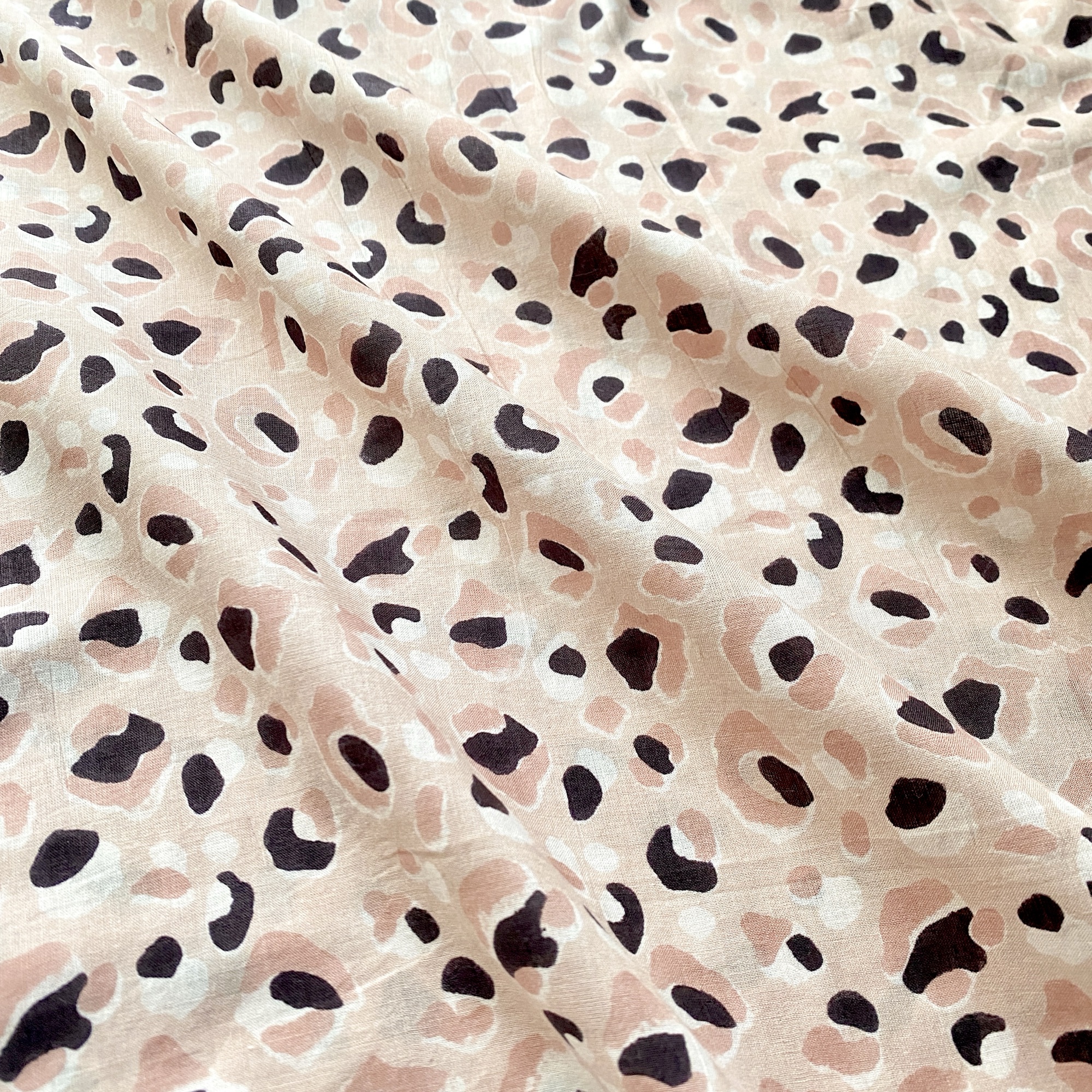 ブロックプリント生地 No.455 - 画像 (5)