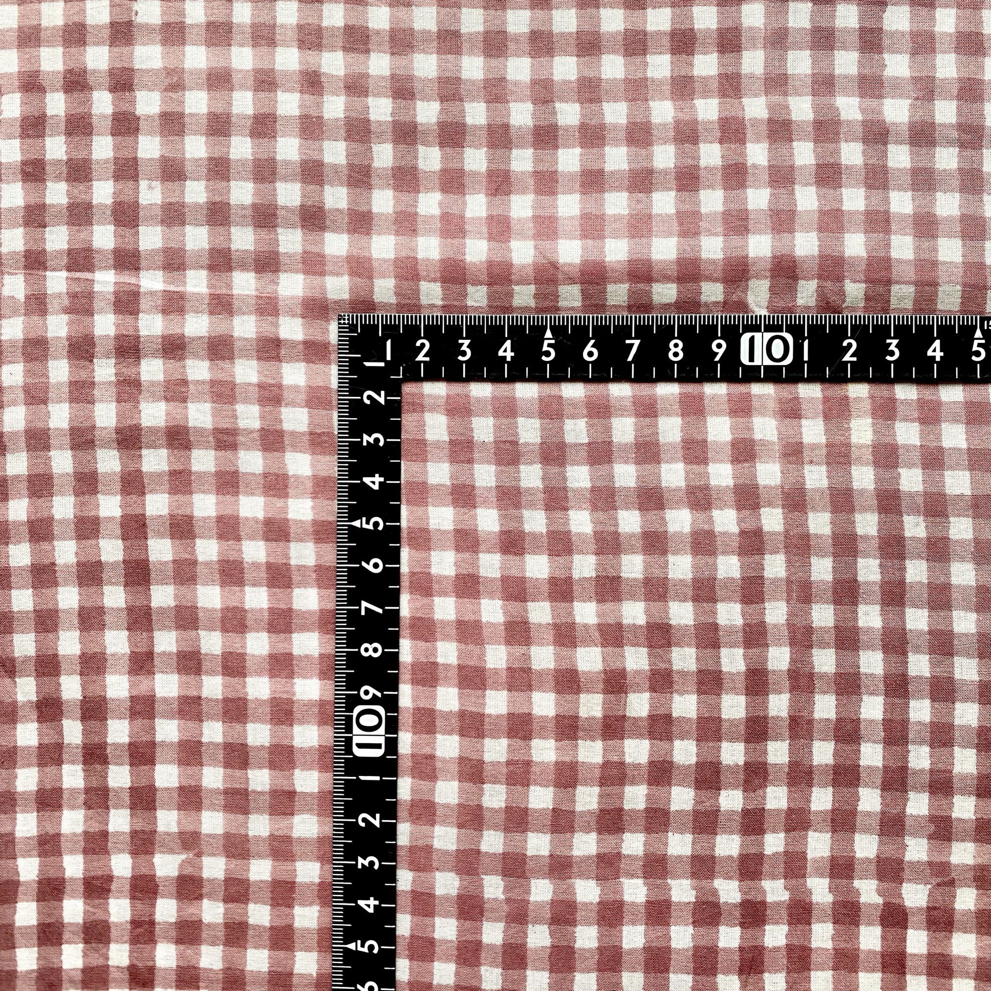 ブロックプリント生地 No.456 - 画像 (3)