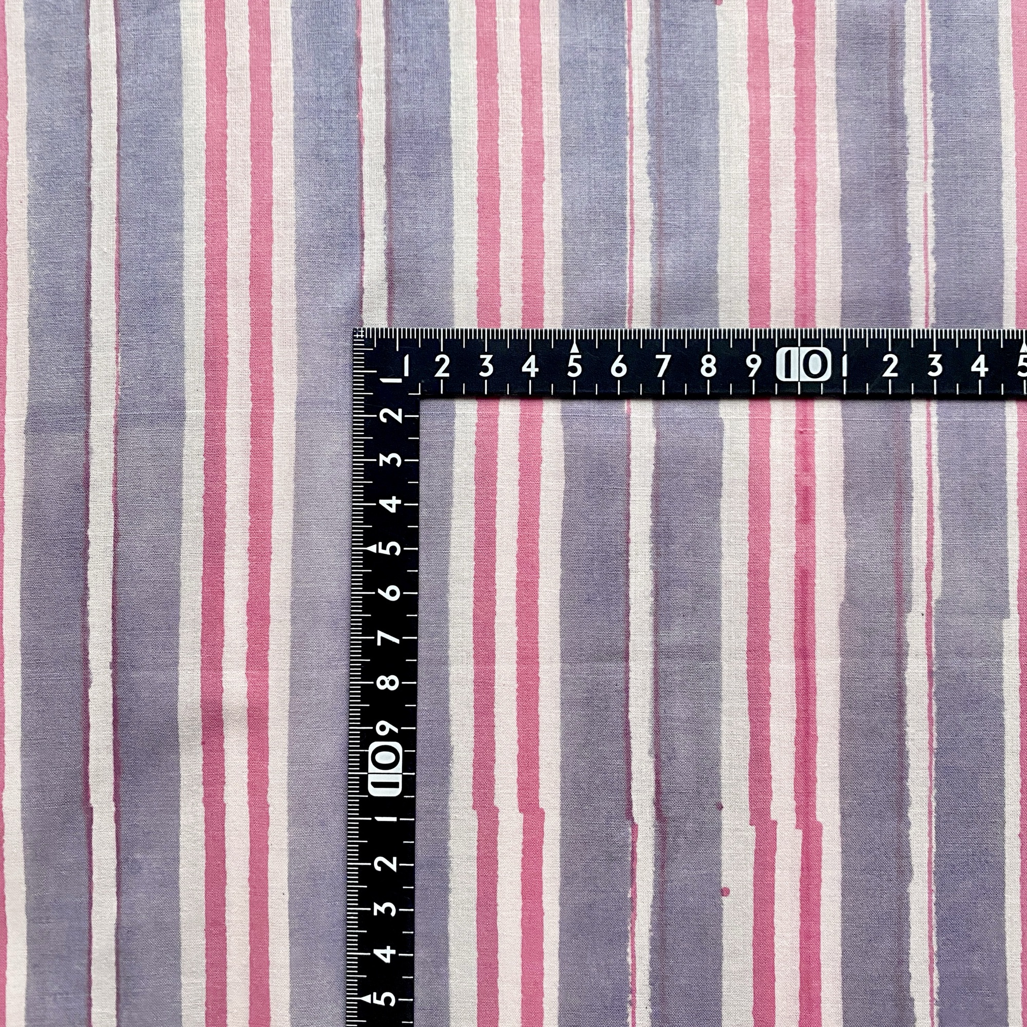 ブロックプリント生地 No.457 - 画像 (3)