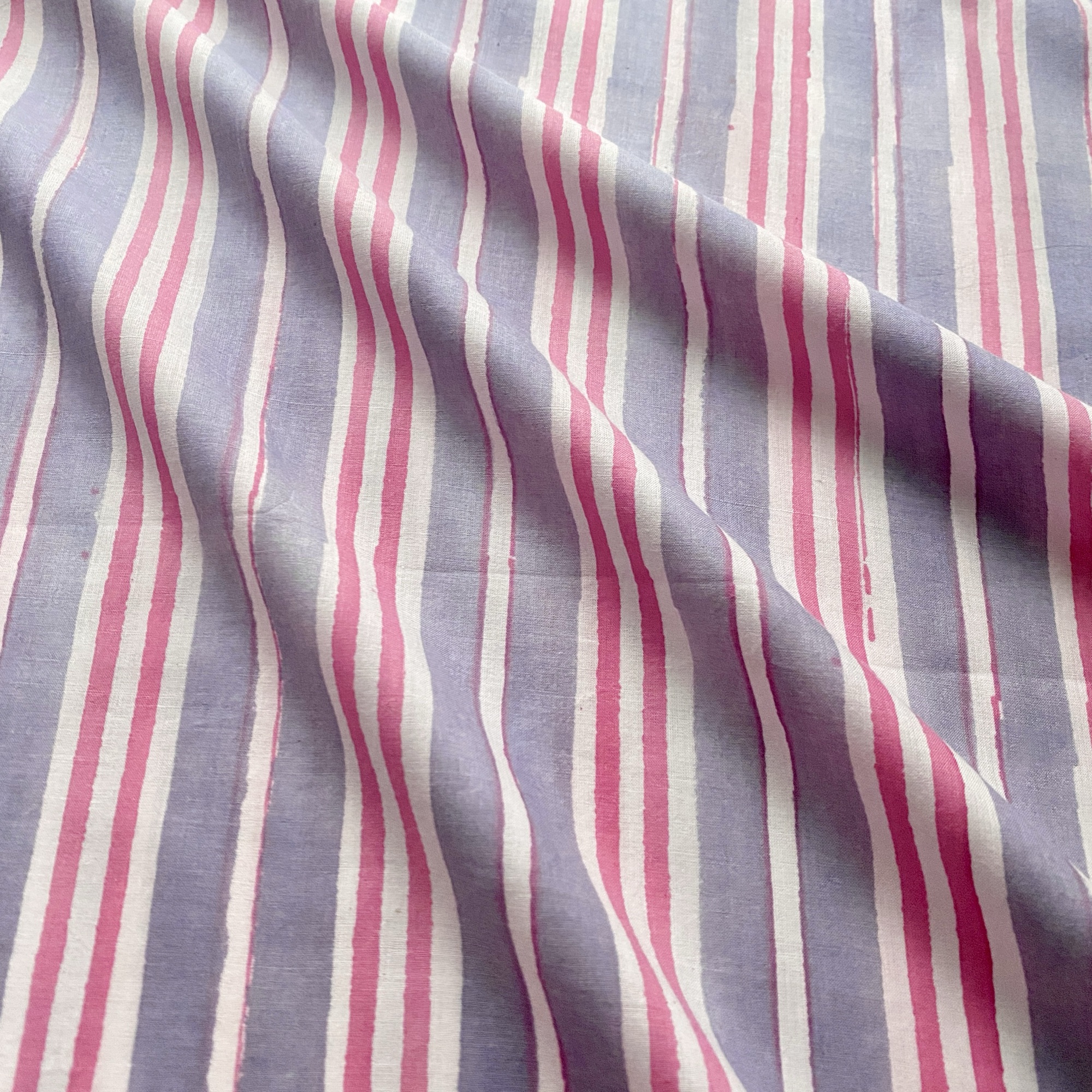 ブロックプリント生地 No.457 - 画像 (5)