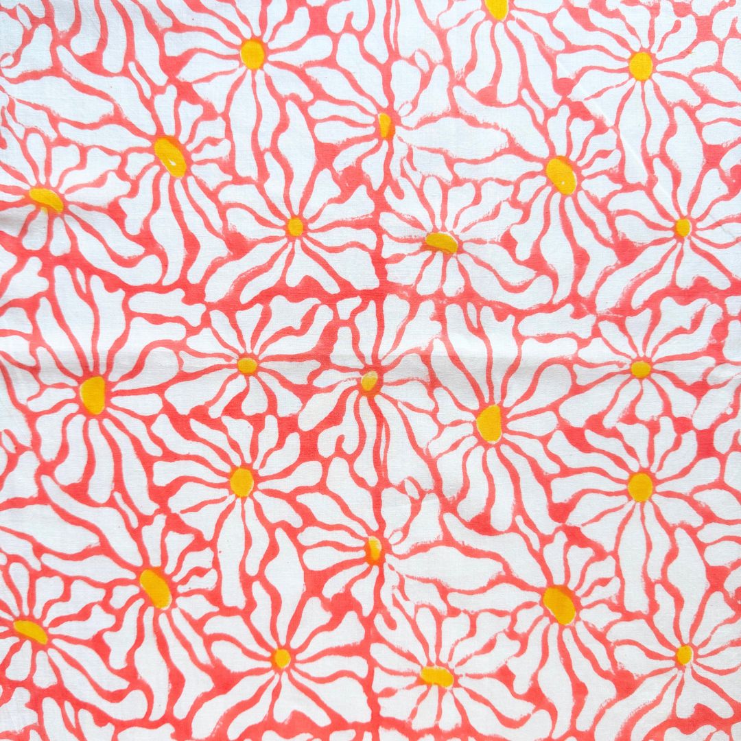 ブロックプリント生地 No.460