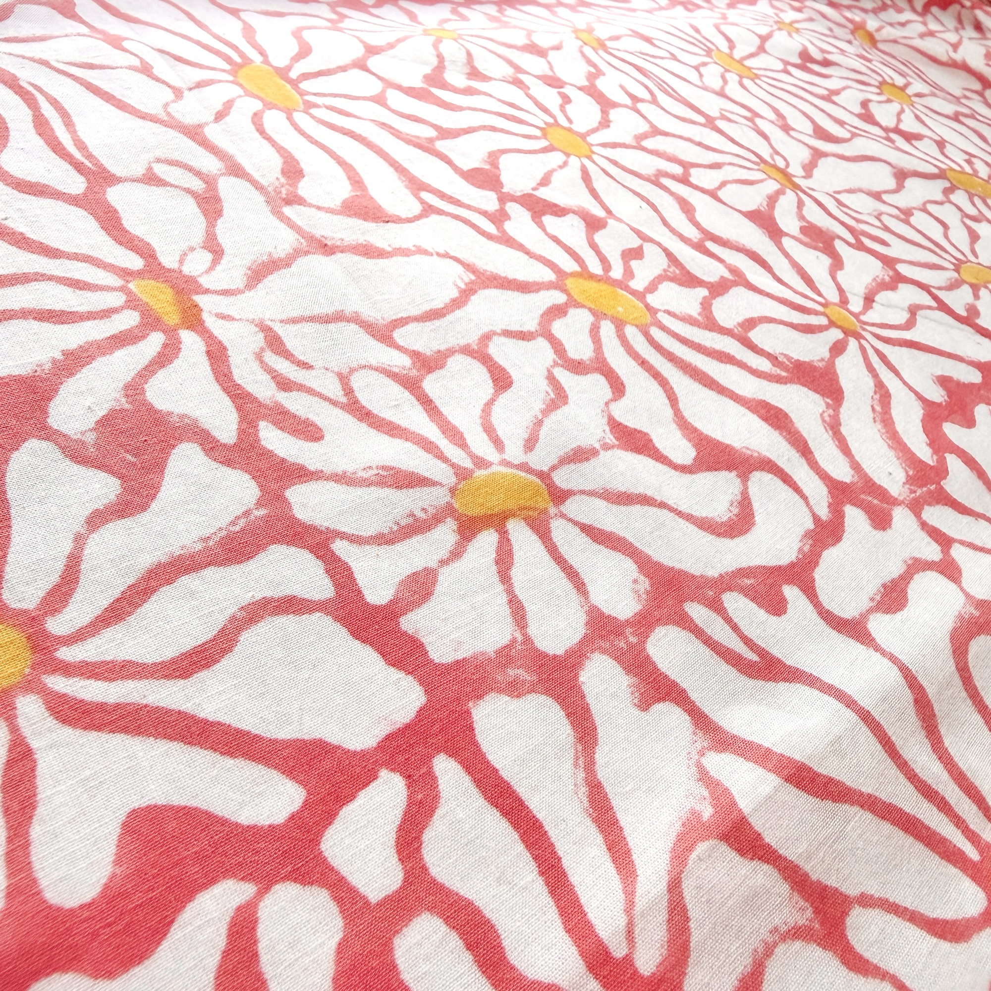 ブロックプリント生地 No.460 - 画像 (2)