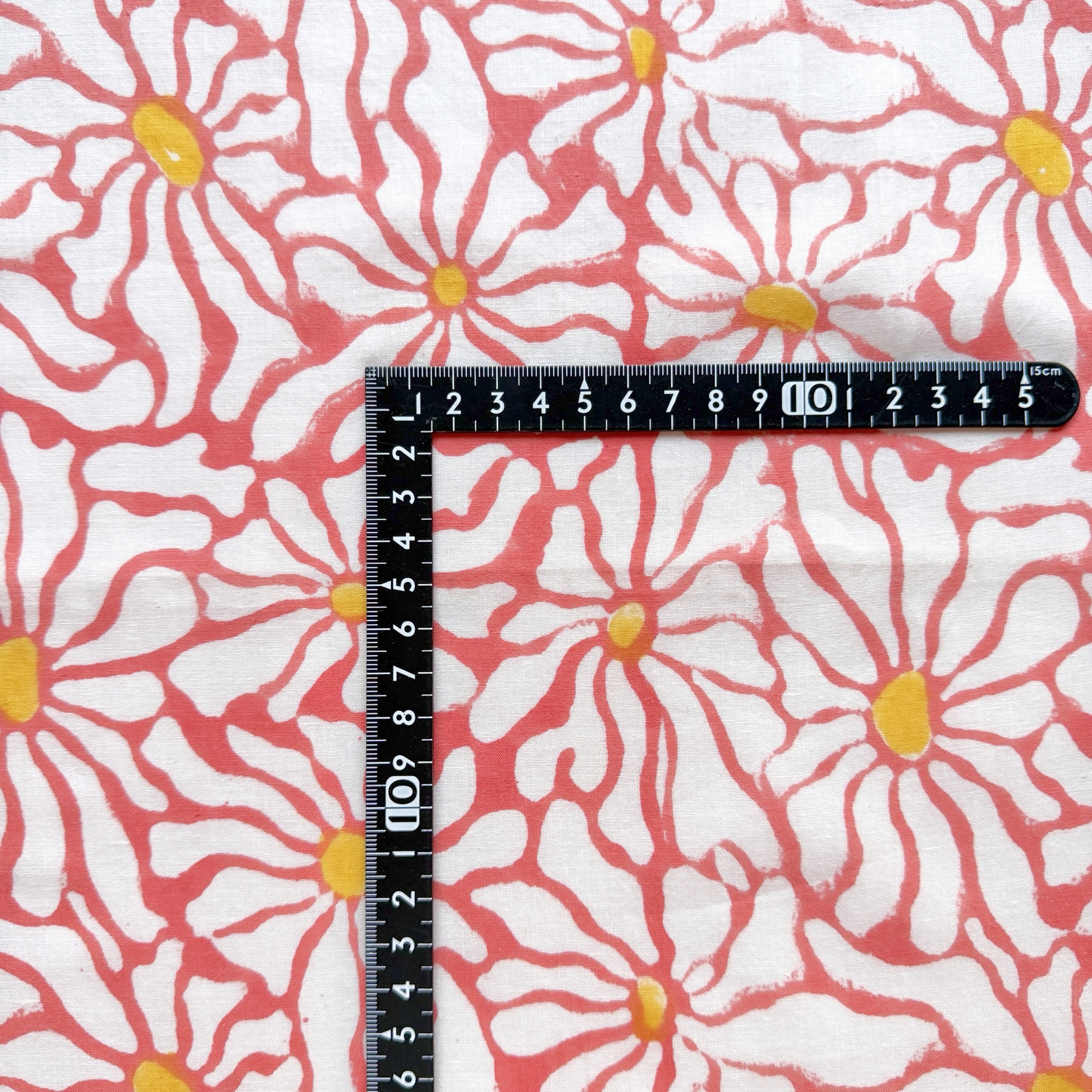 ブロックプリント生地 No.460 - 画像 (3)