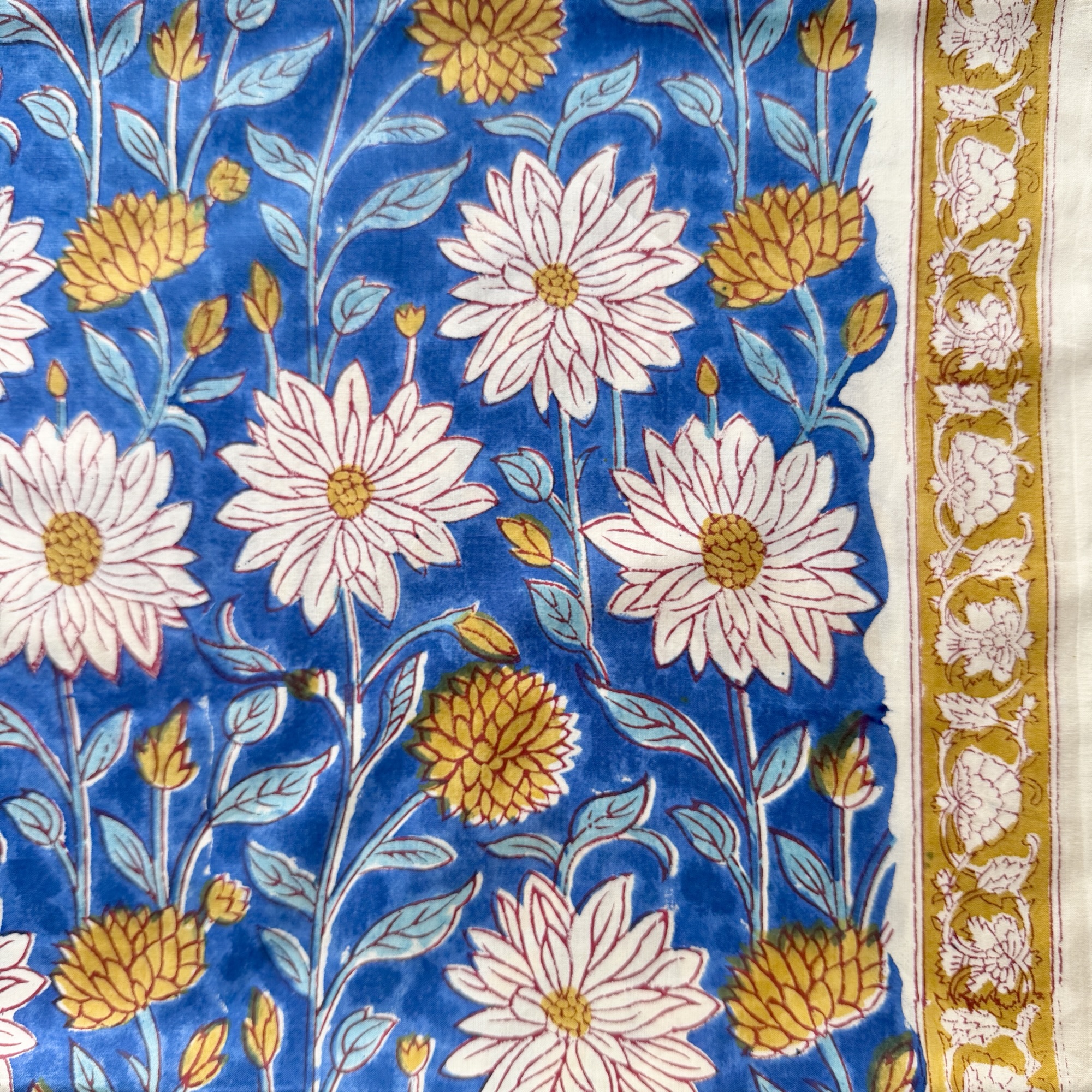 ブロックプリント生地 No.463